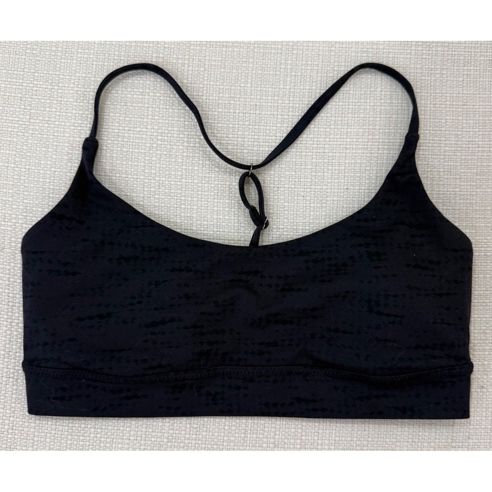 Vuori Sports Bra Womens S Navy Blue Adjustable Straps Activewear Excellent